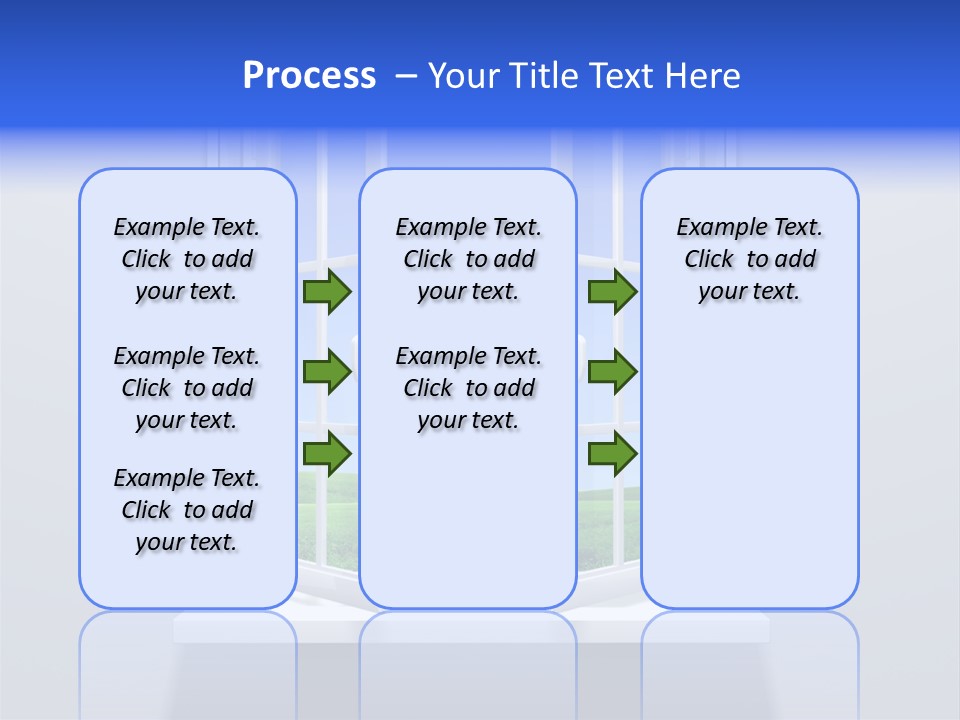 Sky Home Open PowerPoint Template