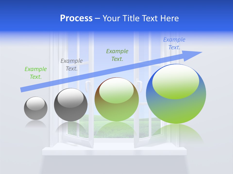 Sky Home Open PowerPoint Template