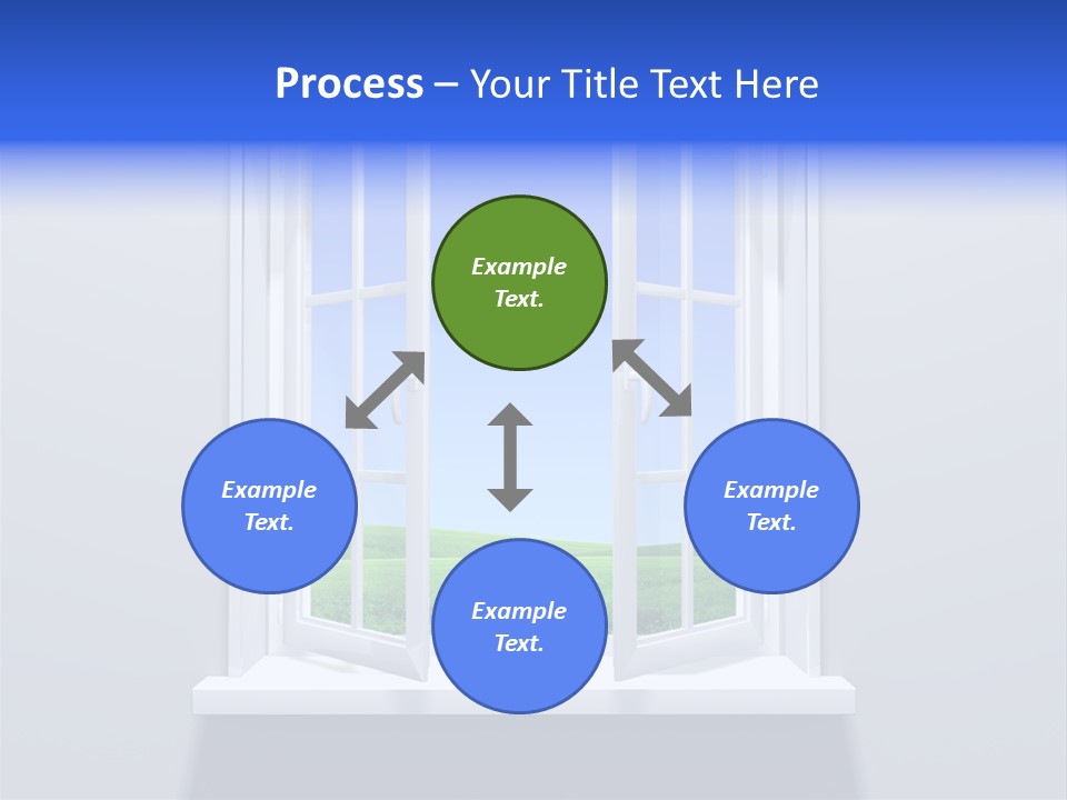 Sky Home Open PowerPoint Template