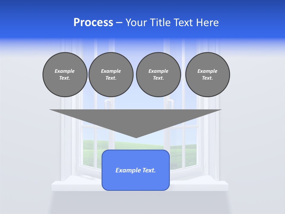 Sky Home Open PowerPoint Template