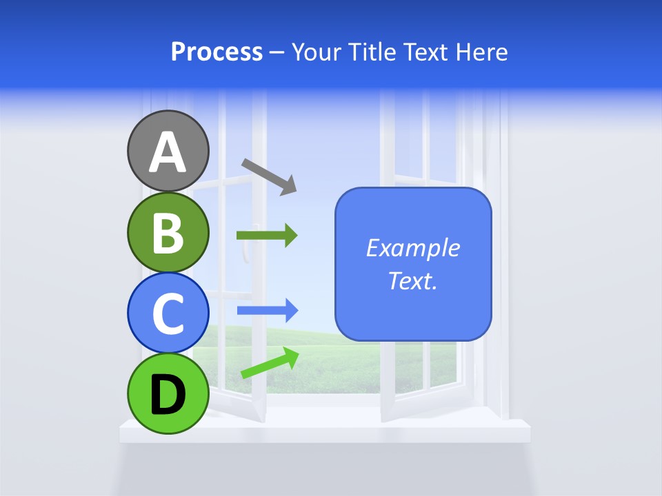 Sky Home Open PowerPoint Template