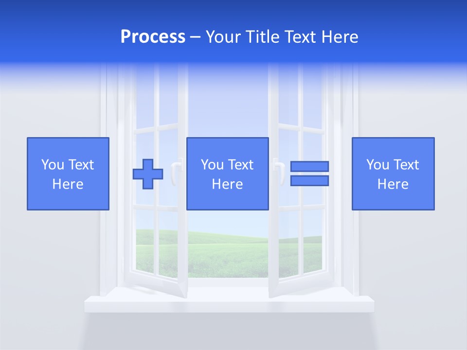 Sky Home Open PowerPoint Template