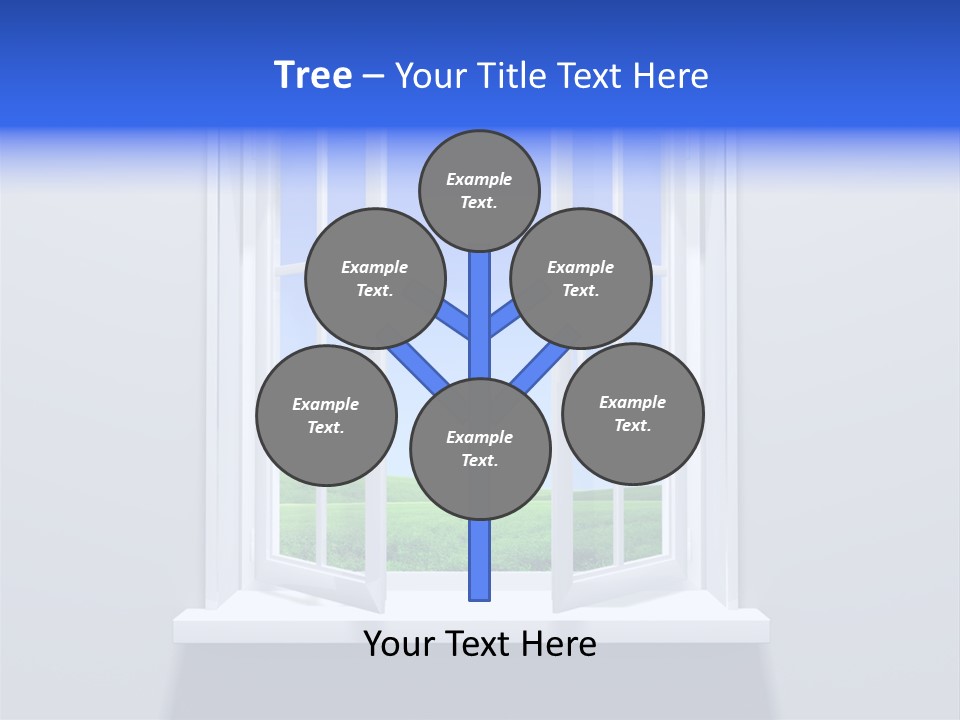 Sky Home Open PowerPoint Template