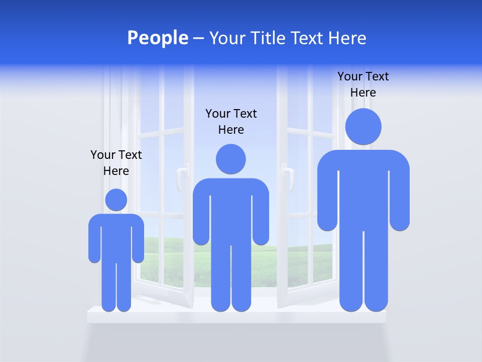 Sky Home Open PowerPoint Template