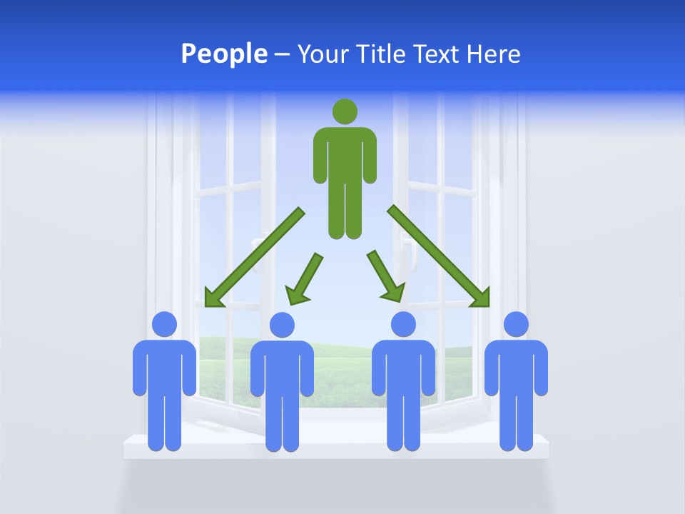 Sky Home Open PowerPoint Template