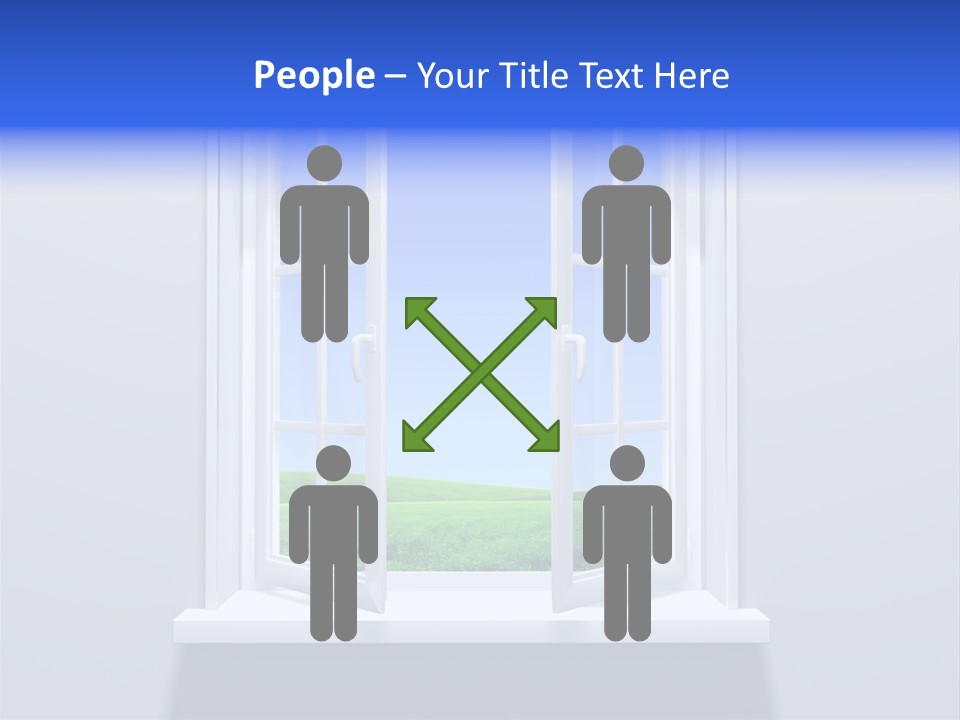 Sky Home Open PowerPoint Template