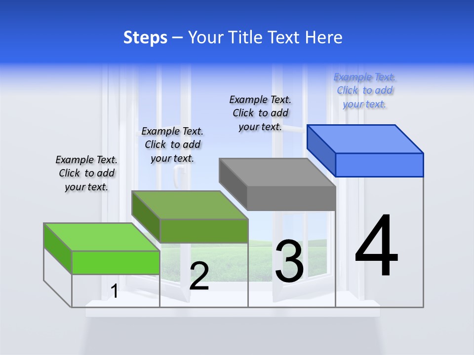 Sky Home Open PowerPoint Template