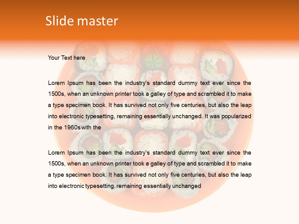 White Raw Asia PowerPoint Template