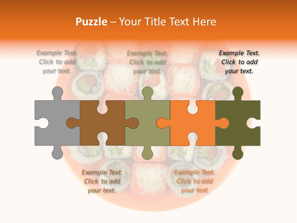 White Raw Asia PowerPoint Template