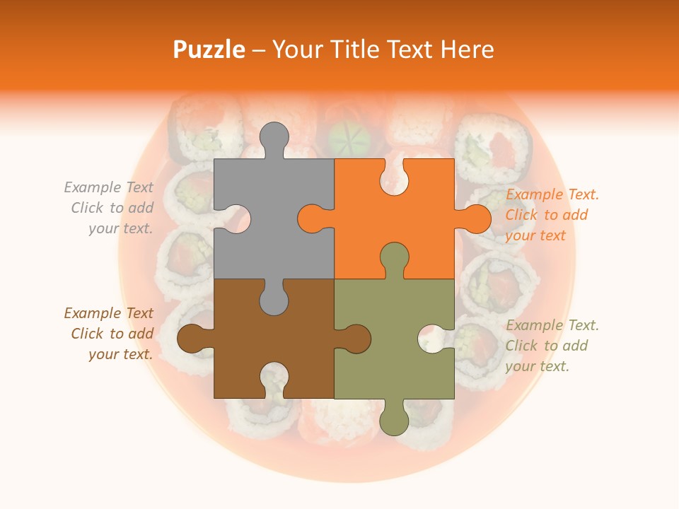 White Raw Asia PowerPoint Template