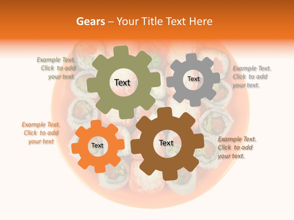 White Raw Asia PowerPoint Template