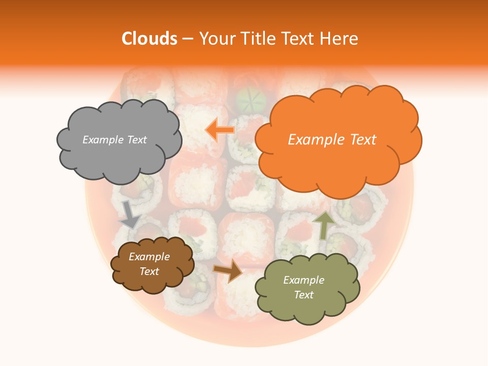 White Raw Asia PowerPoint Template
