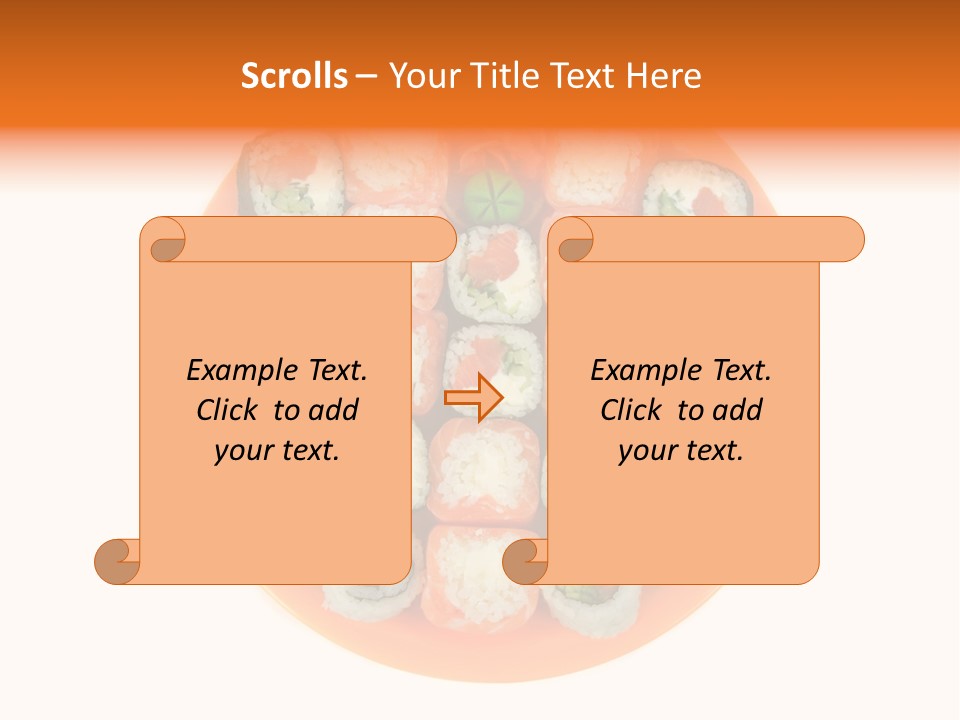 White Raw Asia PowerPoint Template