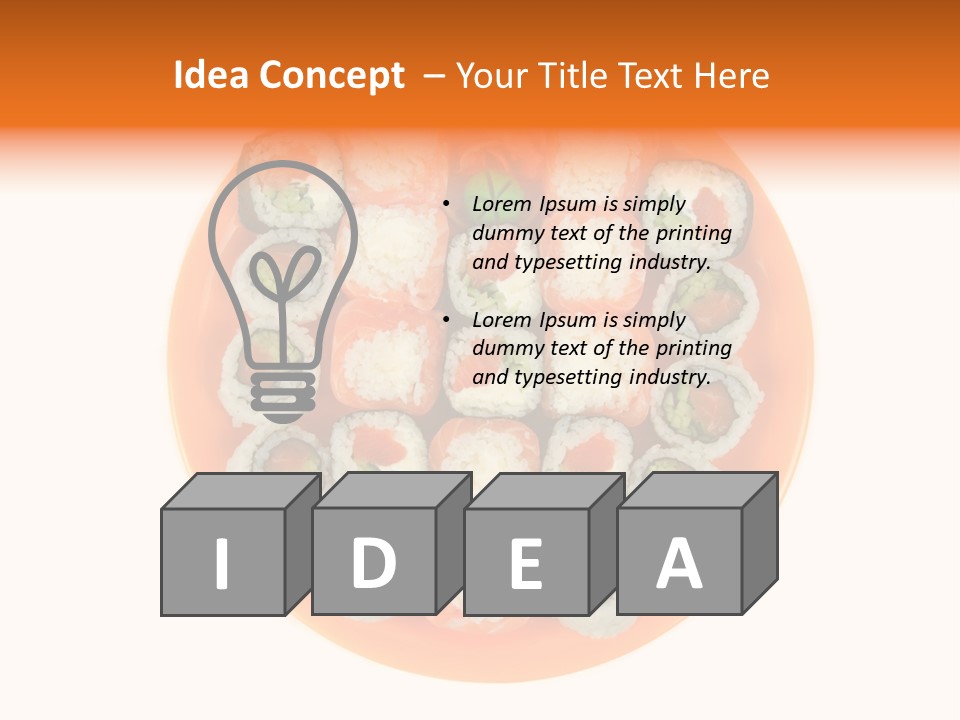 White Raw Asia PowerPoint Template