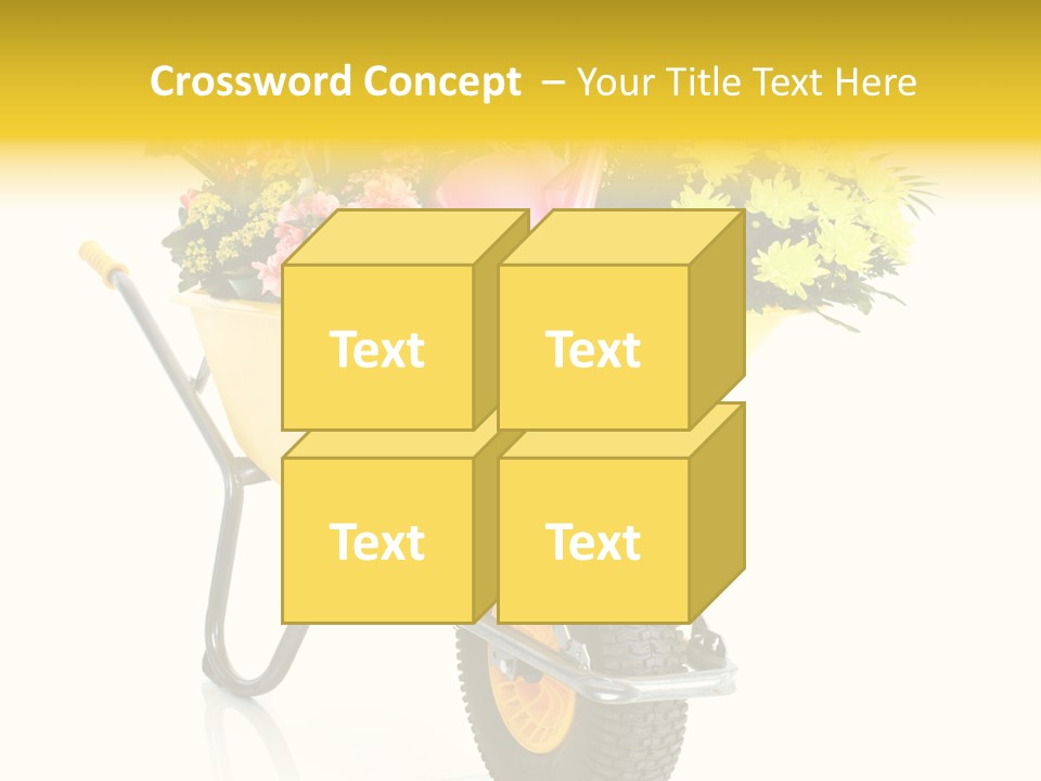 Green Blossom Spring PowerPoint Template