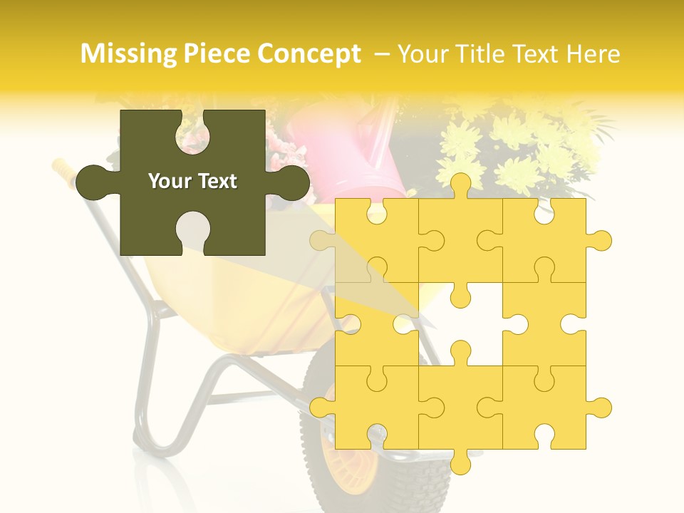 Green Blossom Spring PowerPoint Template