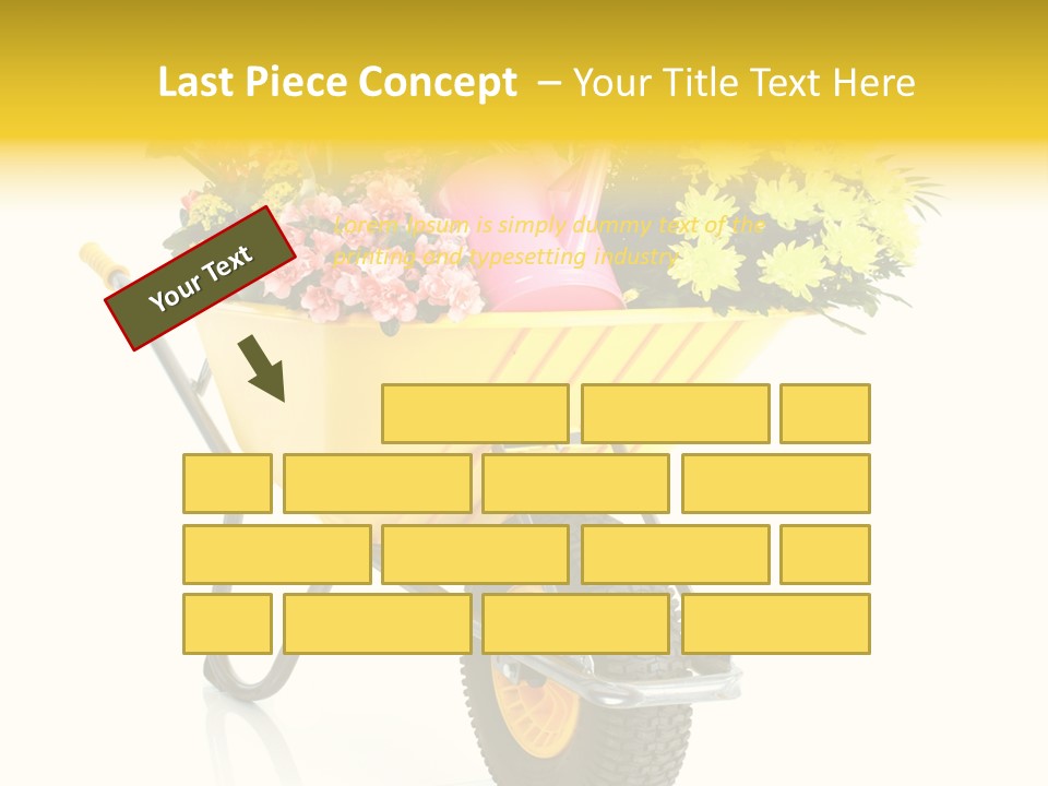 Green Blossom Spring PowerPoint Template