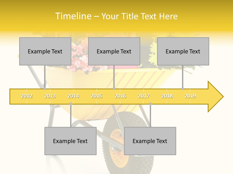Green Blossom Spring PowerPoint Template