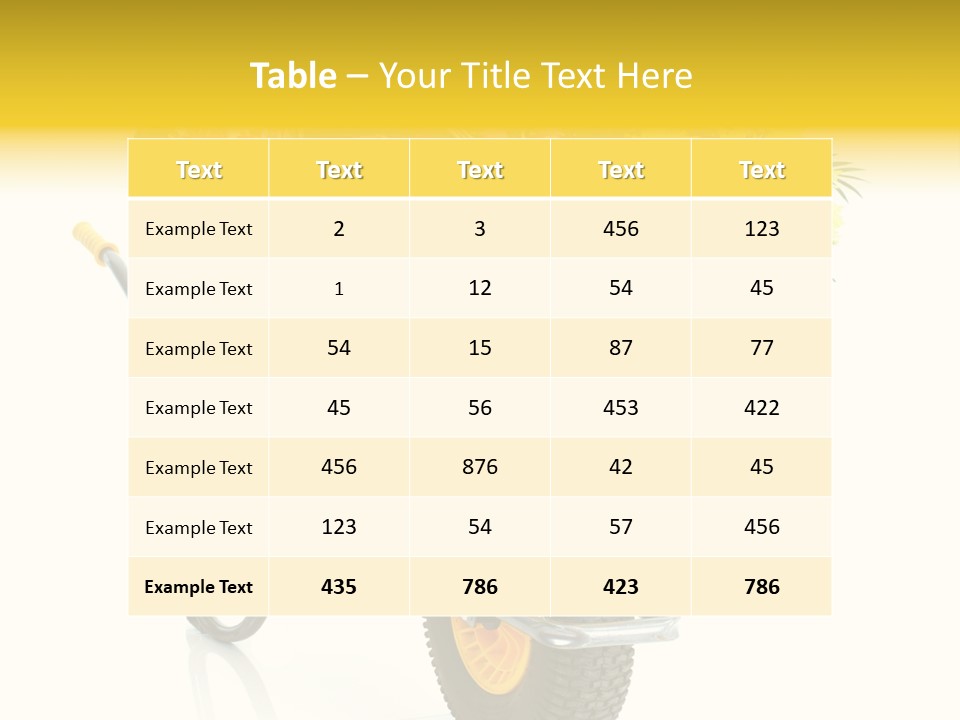 Green Blossom Spring PowerPoint Template