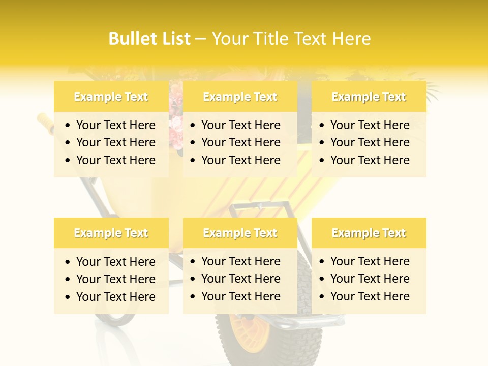 Green Blossom Spring PowerPoint Template