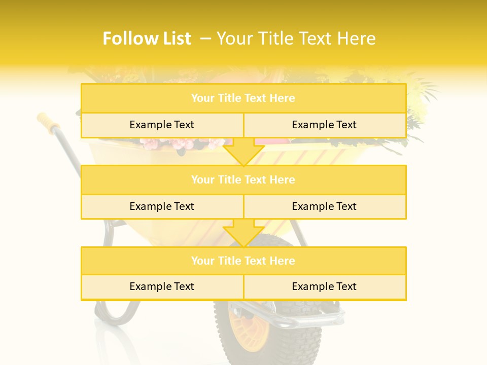 Green Blossom Spring PowerPoint Template