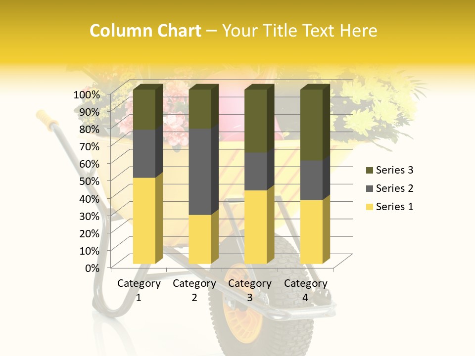 Green Blossom Spring PowerPoint Template