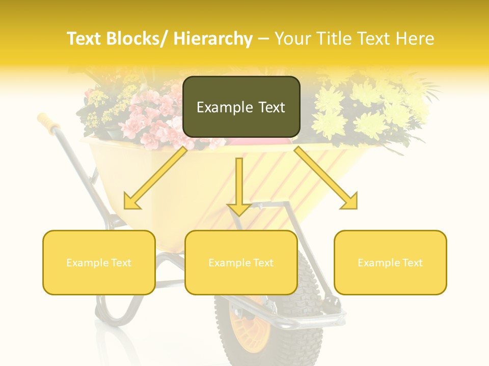 Green Blossom Spring PowerPoint Template