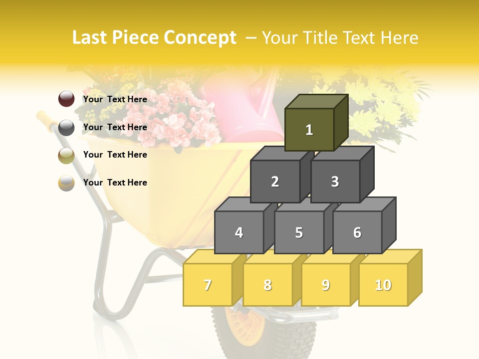 Green Blossom Spring PowerPoint Template