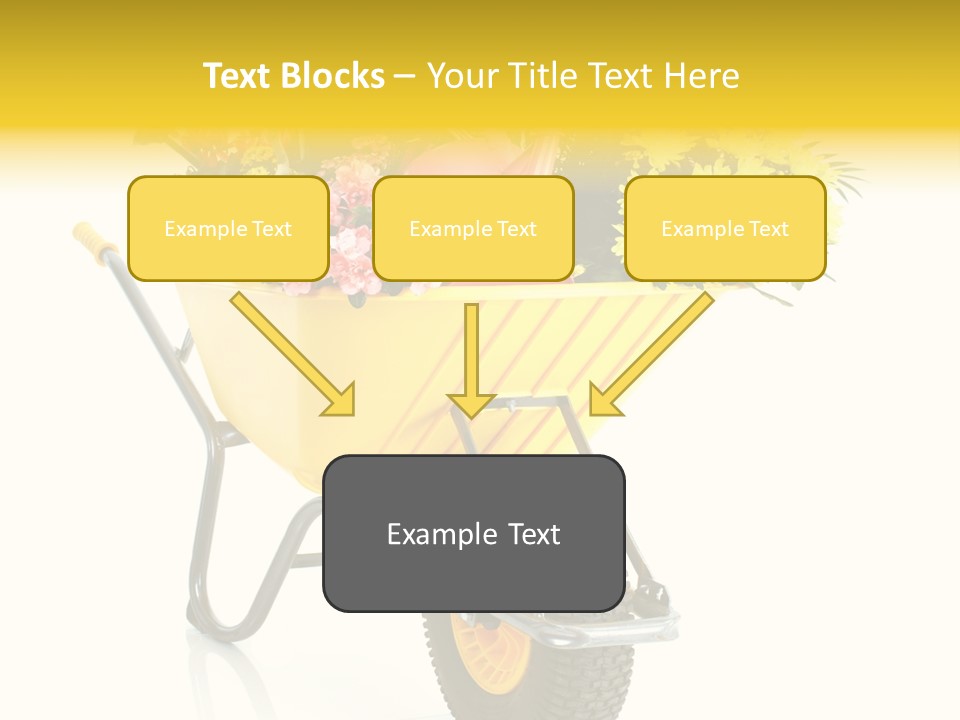 Green Blossom Spring PowerPoint Template
