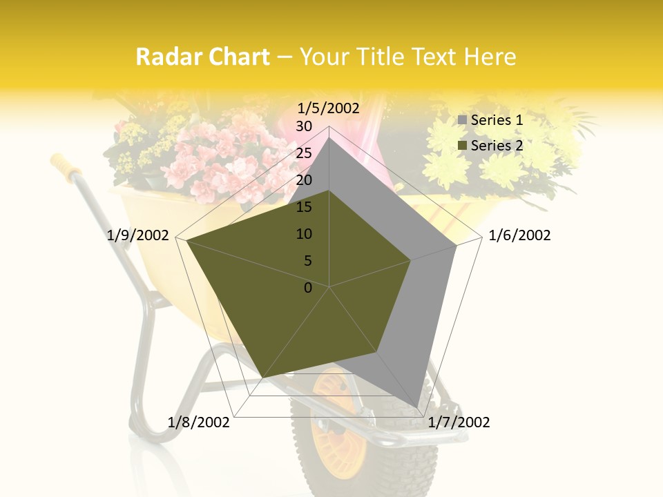 Green Blossom Spring PowerPoint Template