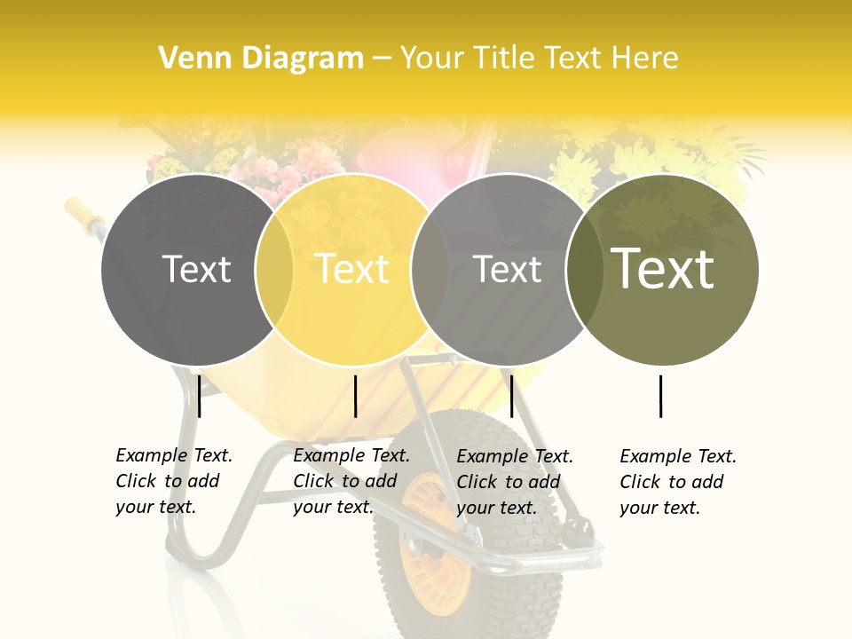 Green Blossom Spring PowerPoint Template