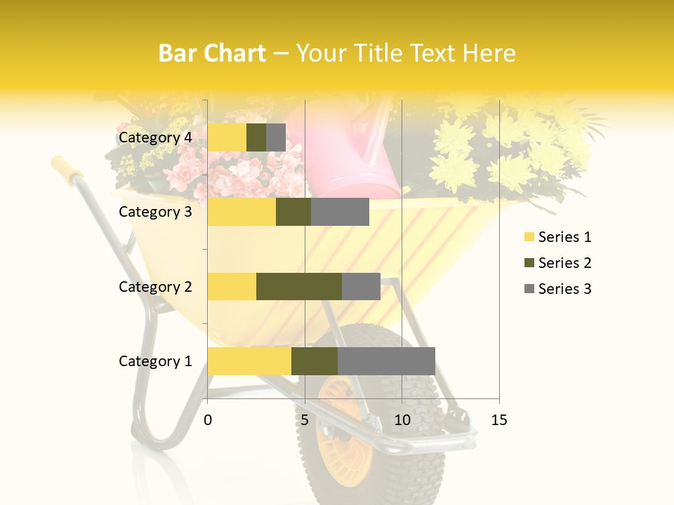 Green Blossom Spring PowerPoint Template