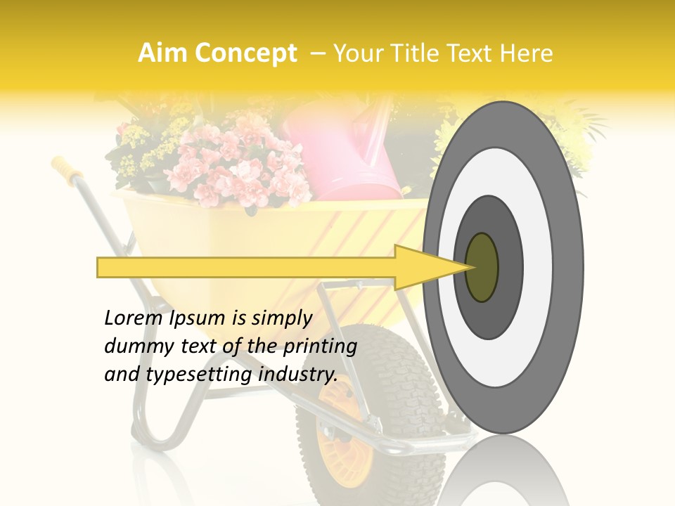 Green Blossom Spring PowerPoint Template