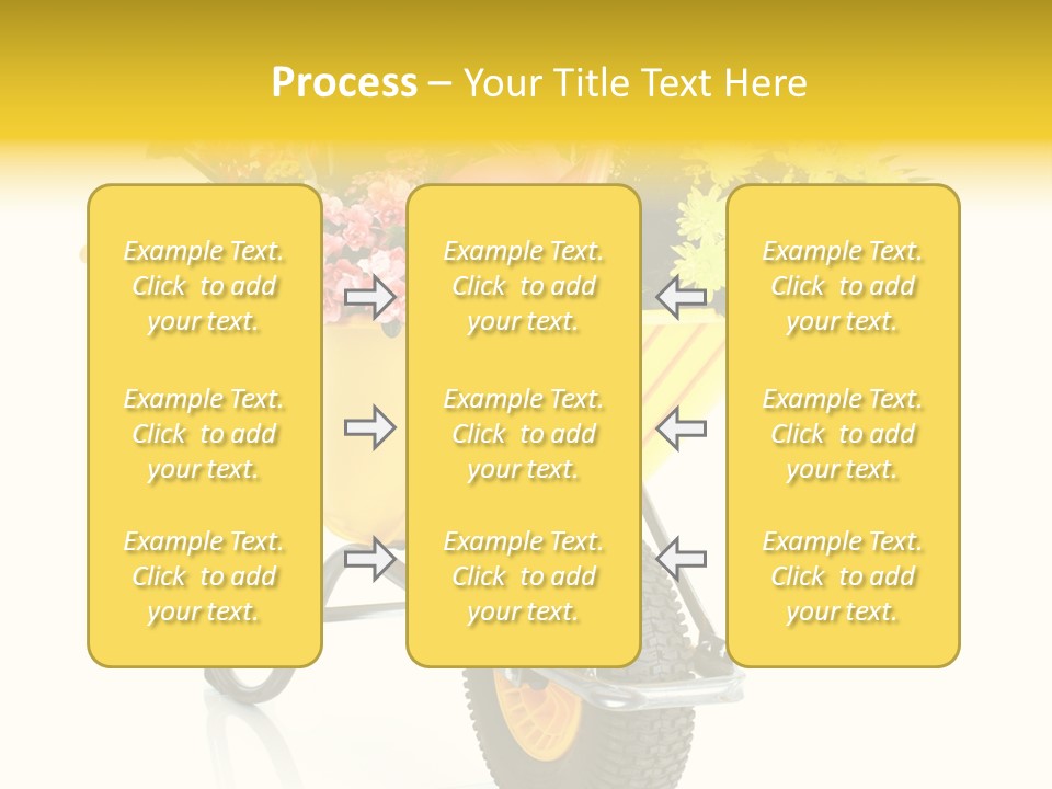 Green Blossom Spring PowerPoint Template