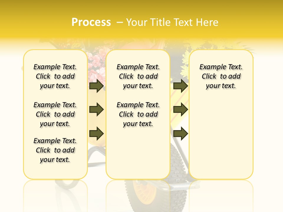 Green Blossom Spring PowerPoint Template