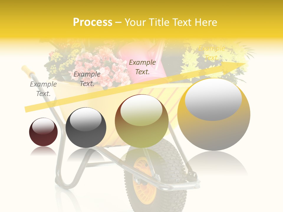 Green Blossom Spring PowerPoint Template