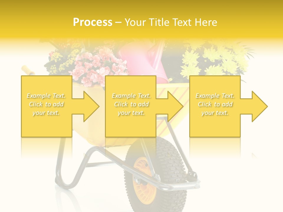 Green Blossom Spring PowerPoint Template