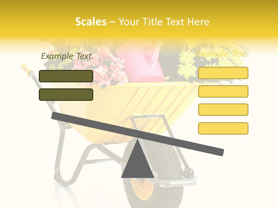 Green Blossom Spring PowerPoint Template
