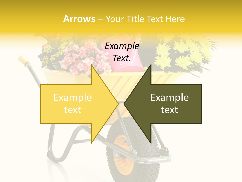 Green Blossom Spring PowerPoint Template