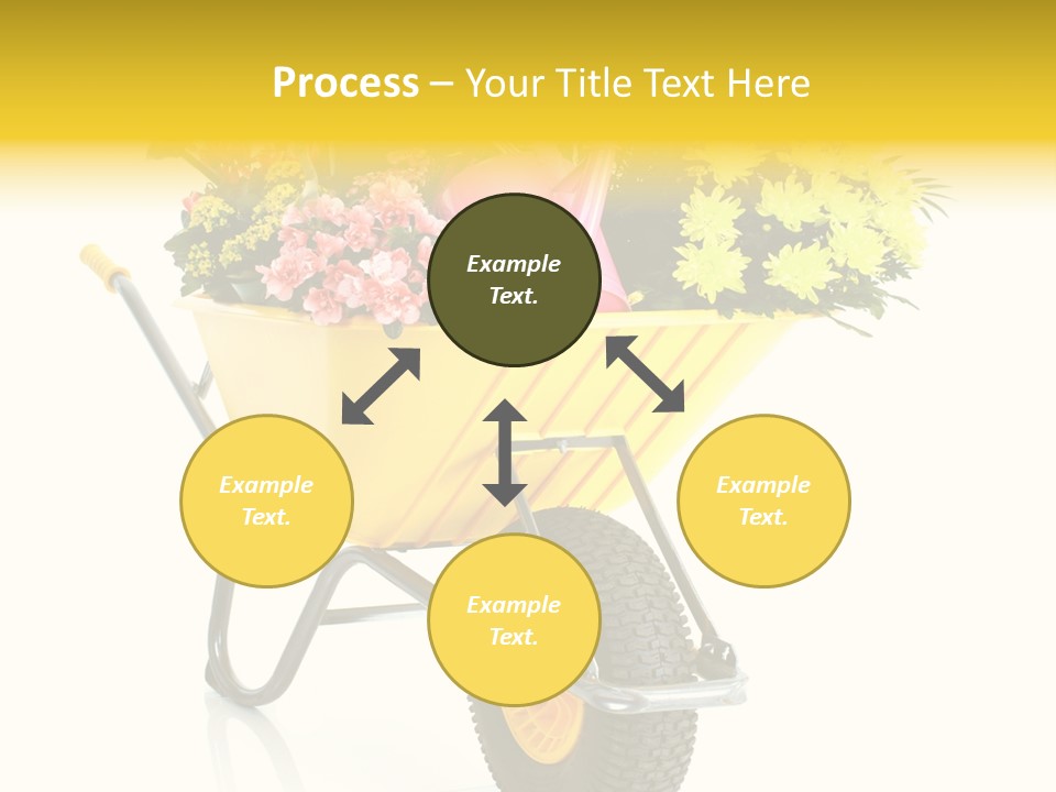 Green Blossom Spring PowerPoint Template