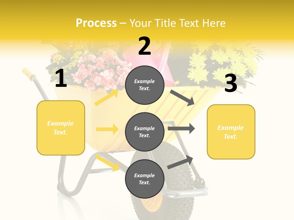 Green Blossom Spring PowerPoint Template