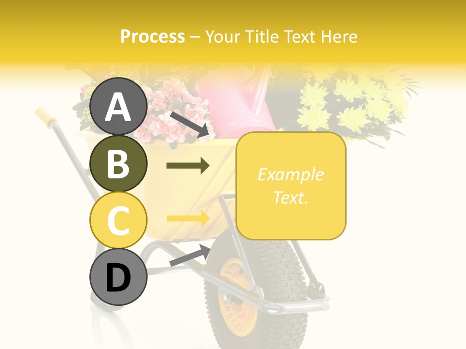 Green Blossom Spring PowerPoint Template