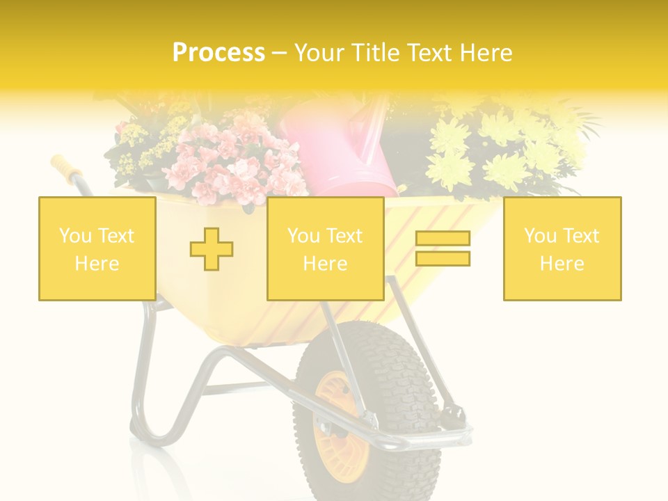 Green Blossom Spring PowerPoint Template