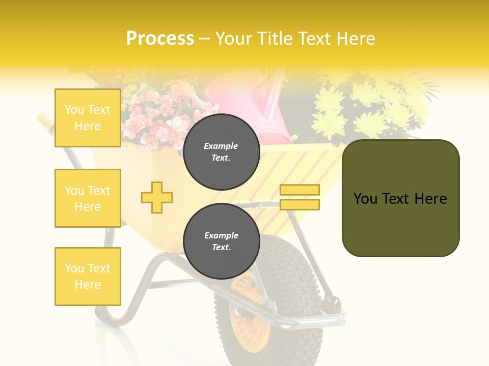 Green Blossom Spring PowerPoint Template