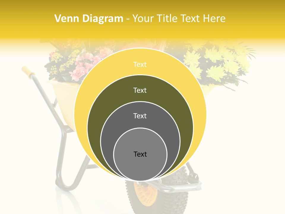 Green Blossom Spring PowerPoint Template