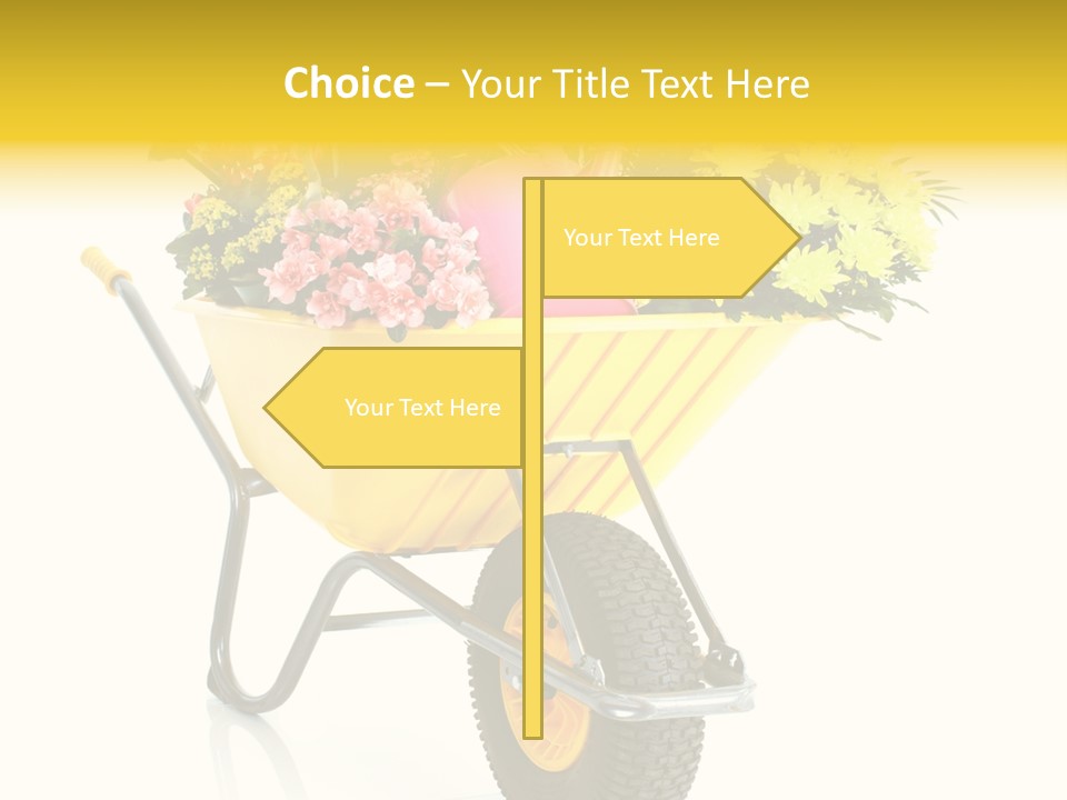 Green Blossom Spring PowerPoint Template