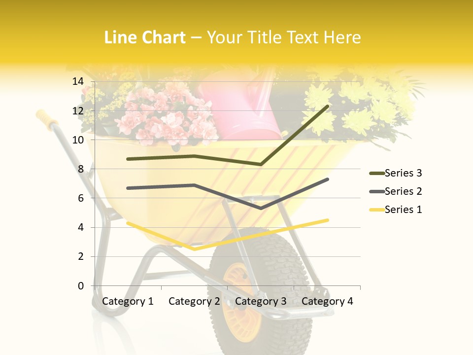 Green Blossom Spring PowerPoint Template