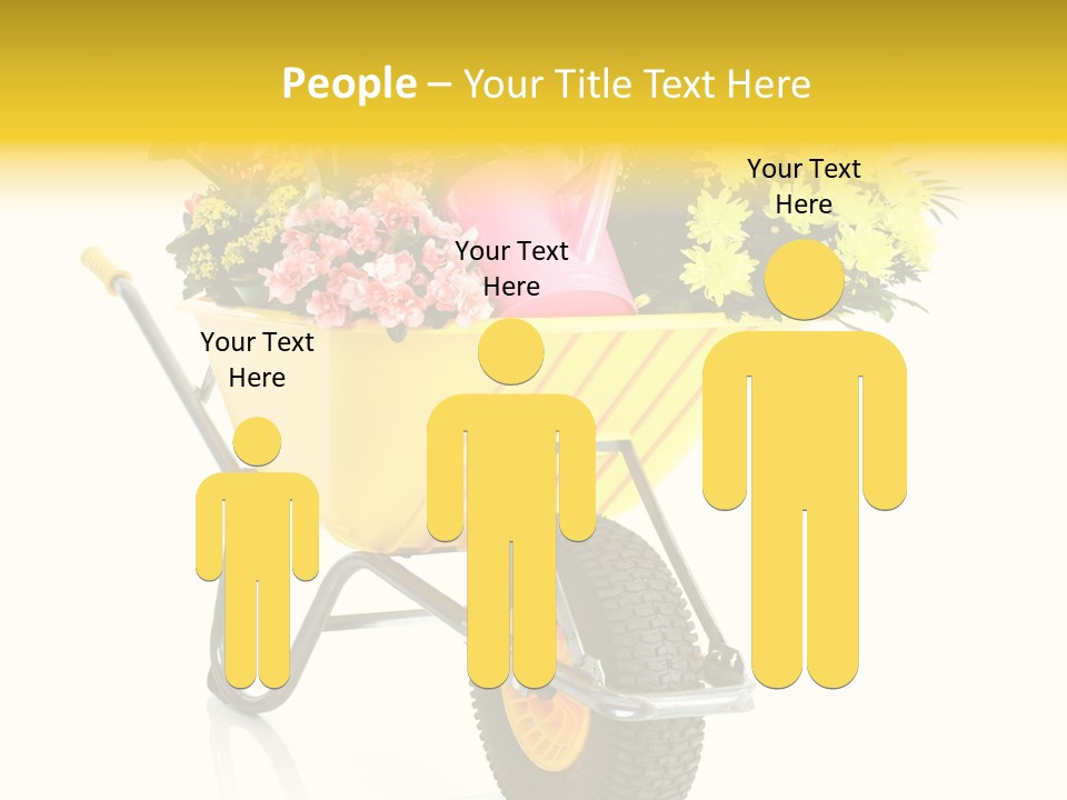 Green Blossom Spring PowerPoint Template