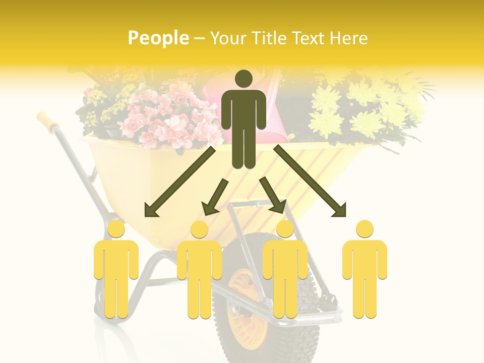 Green Blossom Spring PowerPoint Template