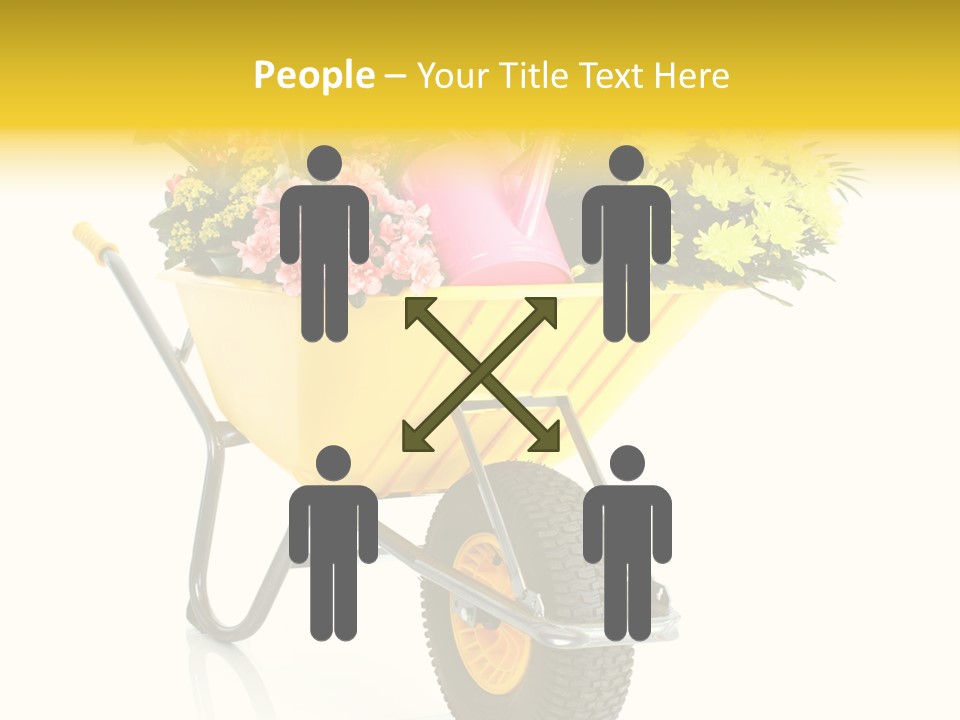 Green Blossom Spring PowerPoint Template